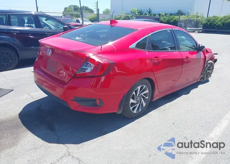 2018 Honda Civic Ex z USA, uszkodzony, nr VIN 2HGFC2F70JH538293